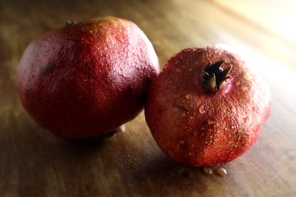 Fruit pomegranate backlight