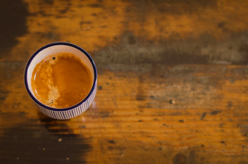 Caffeine cappuccino coffee shop