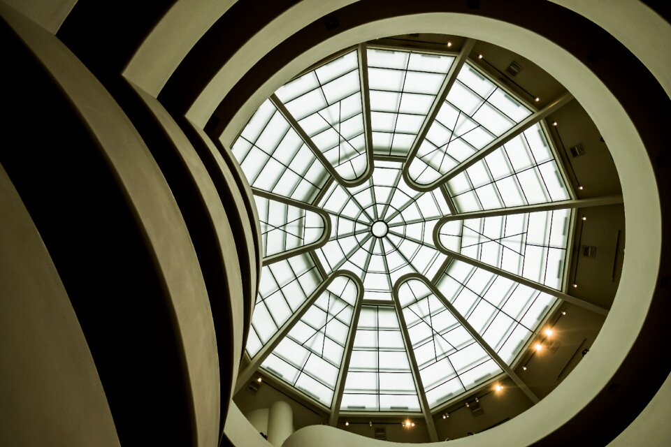 Contemporary art architecture ceiling