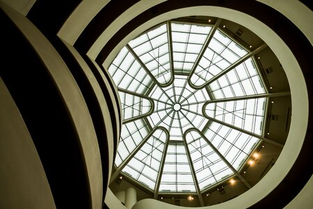 Contemporary art architecture ceiling photo