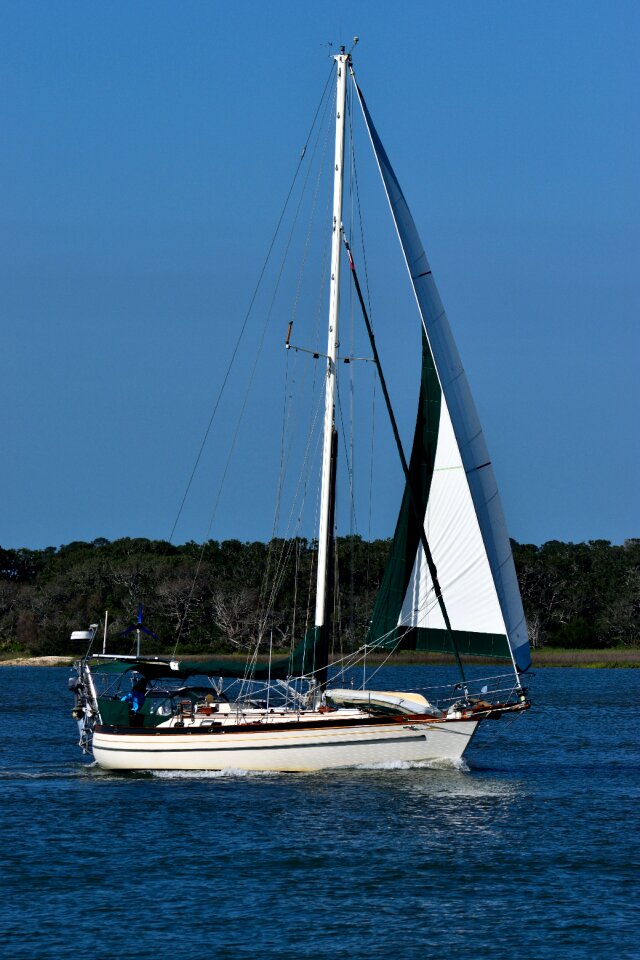 Yacht sea boat
