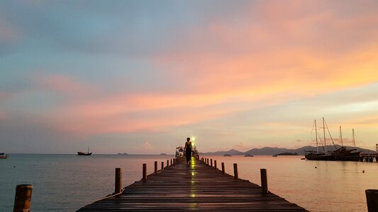 Water paradise sky