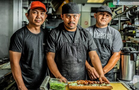 Food chef portrait