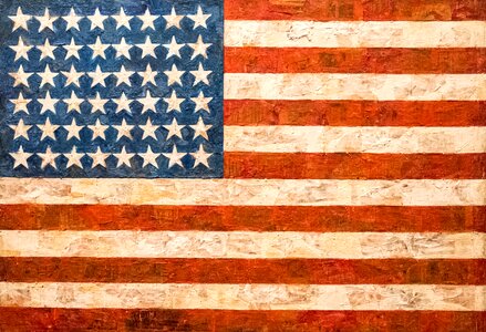 Contemporary art painting oil