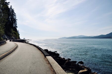 Water coast road