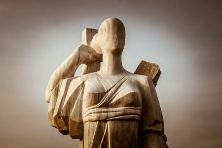 Mythology sculpture marble