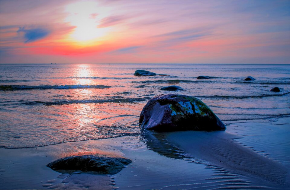Dusk sea dawn
