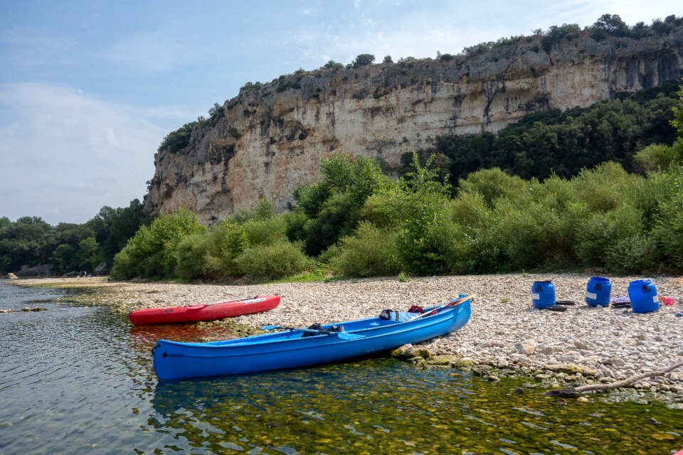 Water paddle nature