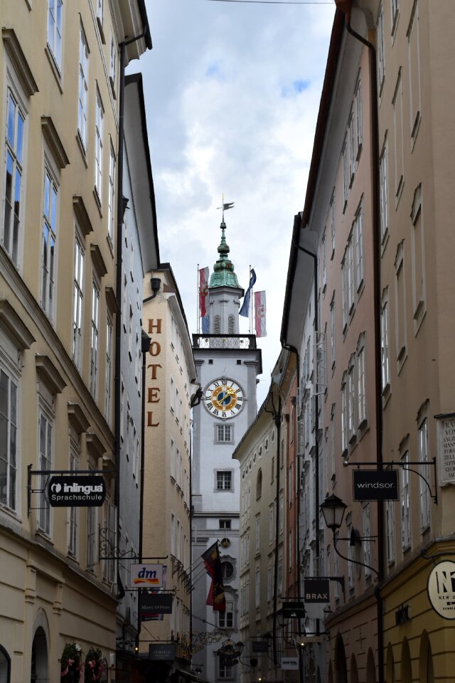 Historical tower center