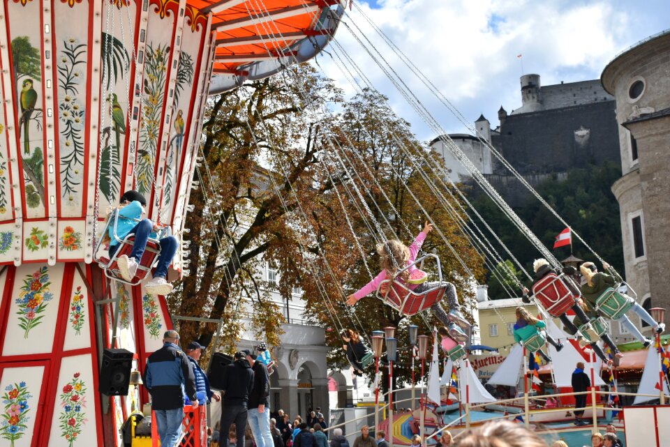 Funfair fun children
