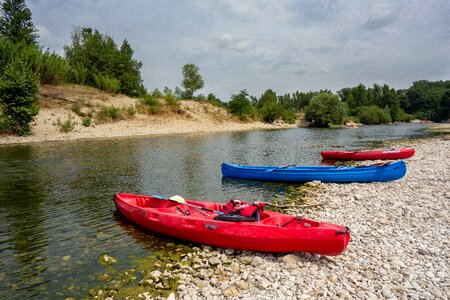 Water paddle nature