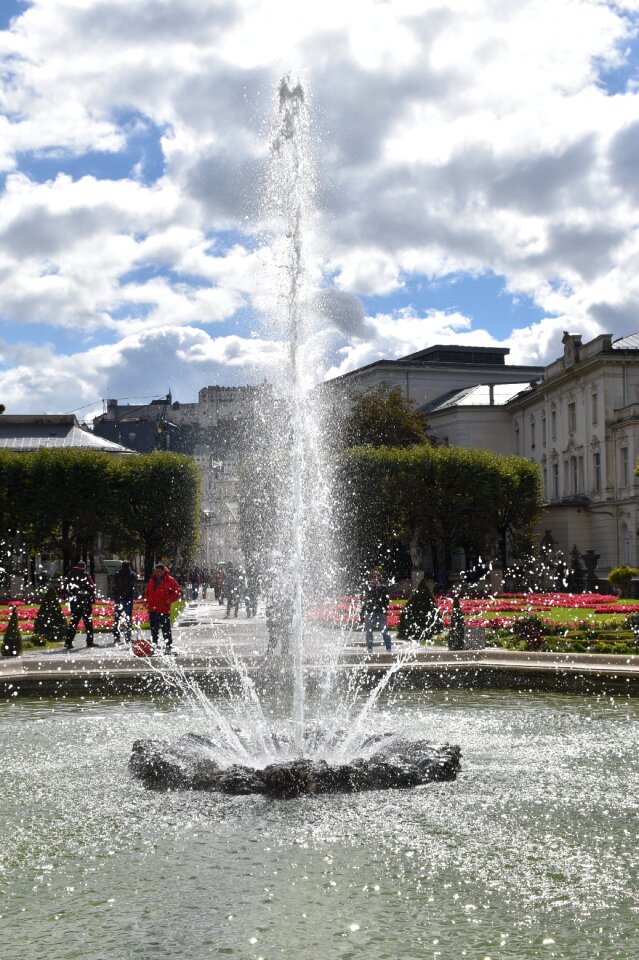 Fountain park water photo