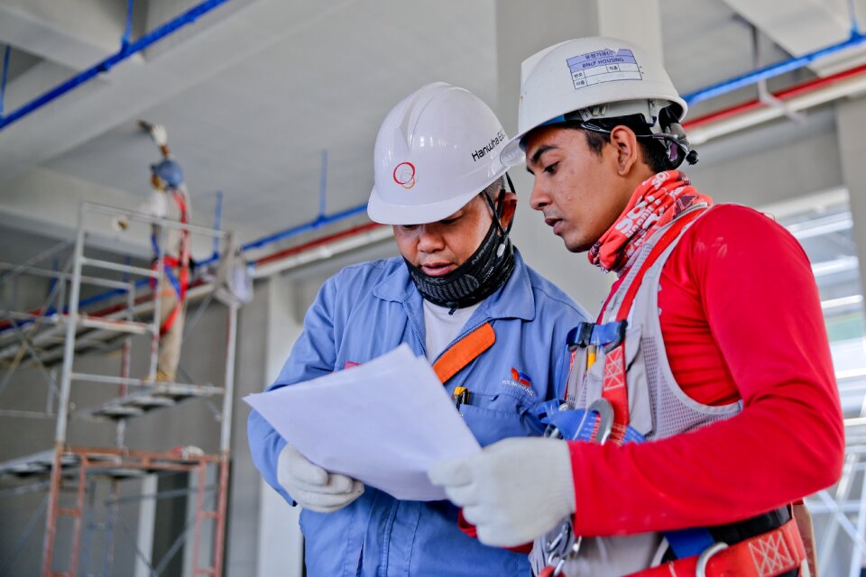 Architecture work site