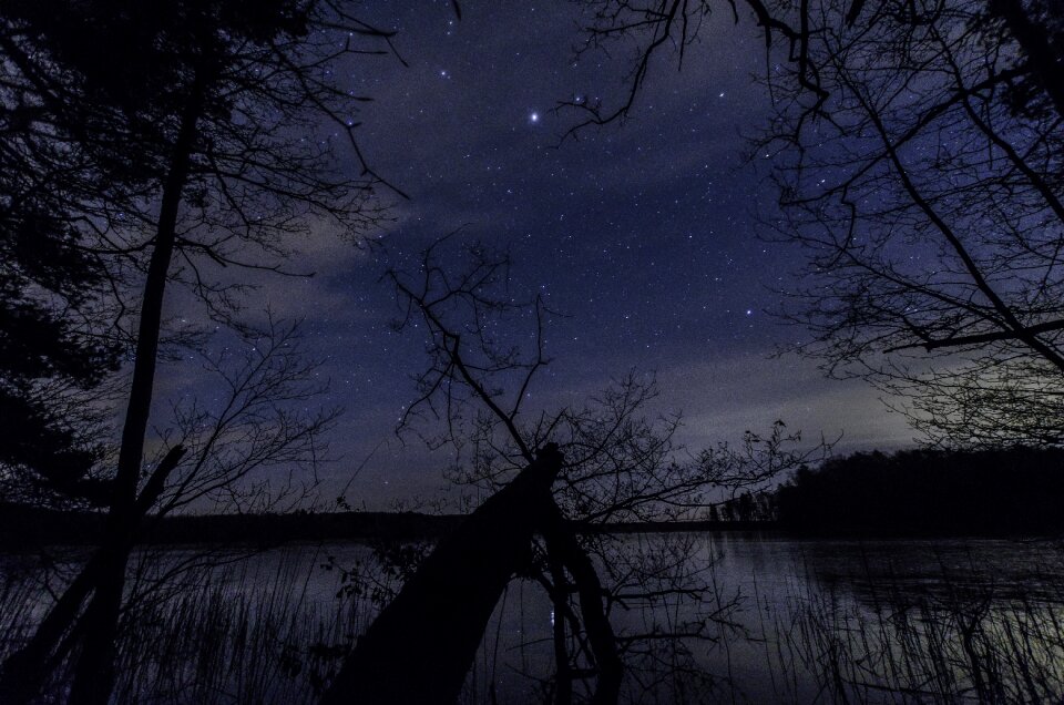 Lake view dark