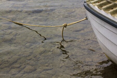 Knot moored waters photo