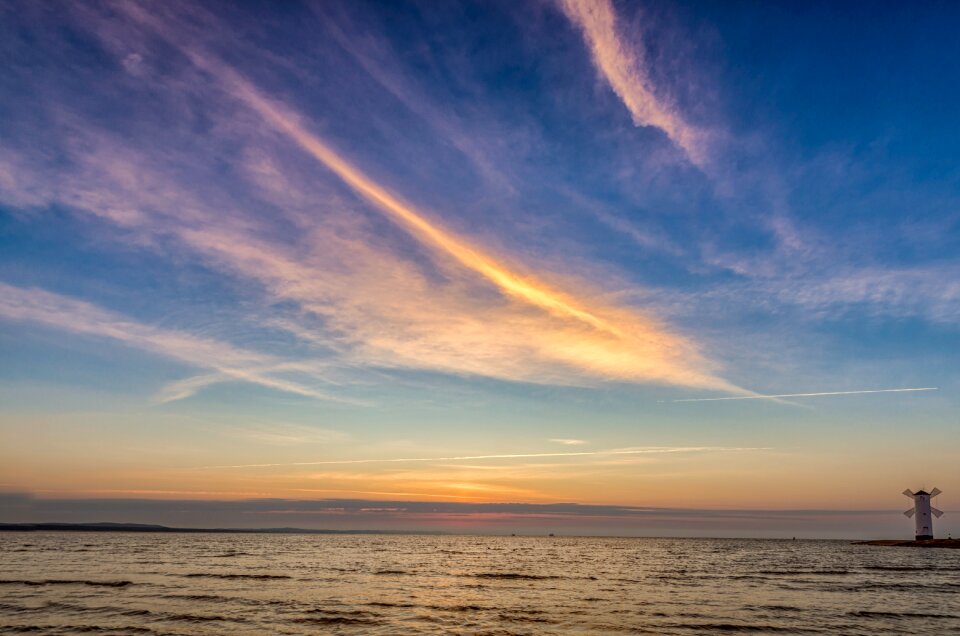 Twilight landscape nature