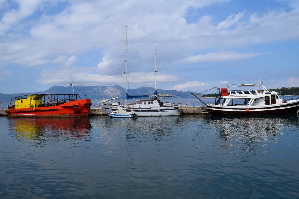 Ocean landscape travel
