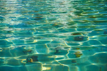 Ocean blue nature