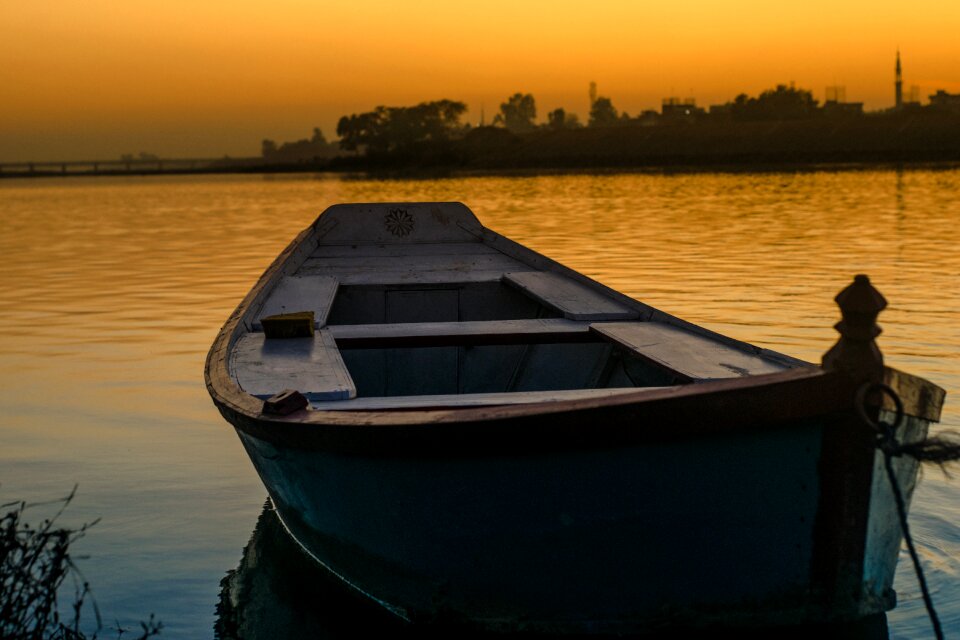 Evening summer landscape photo