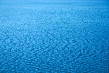 Ocean blue nature