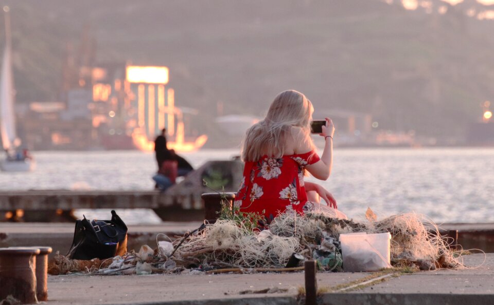 Photograph selfie backlighting
