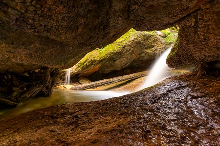 Cave idyllic scenic photo