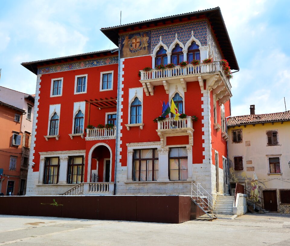 Istria town hall vodnjan
