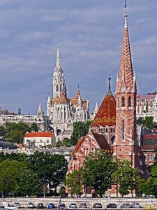 Reformed church bank of the danube protection wall