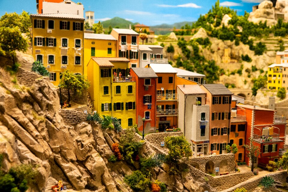 Summer miniature italy