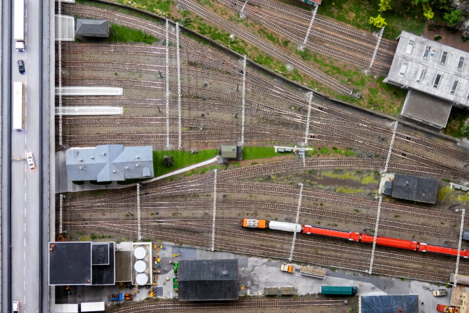 Route model railway railroad track