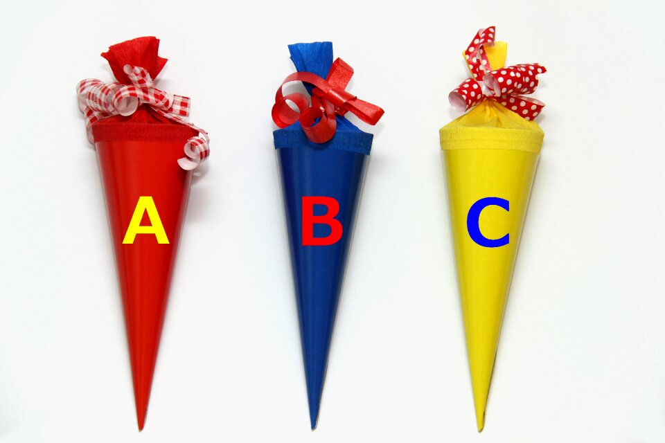 Blue red school enrollment