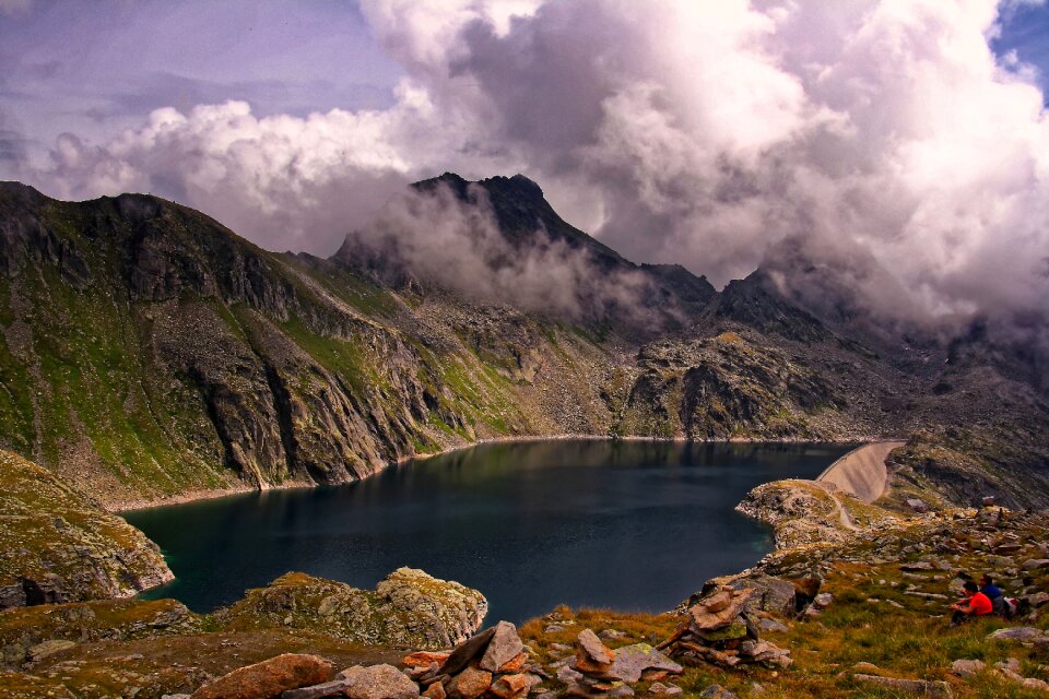 Mountains peaceful mood