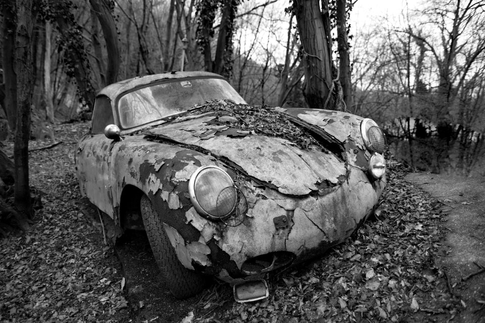 Old racing car obsolete