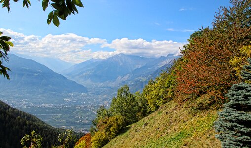 Panorama landscape nature photo