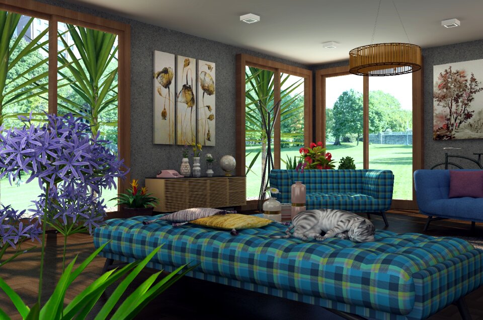 Indoor casual furniture