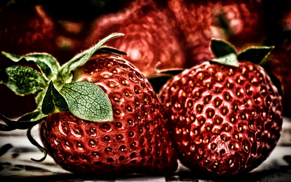 Red food sweet
