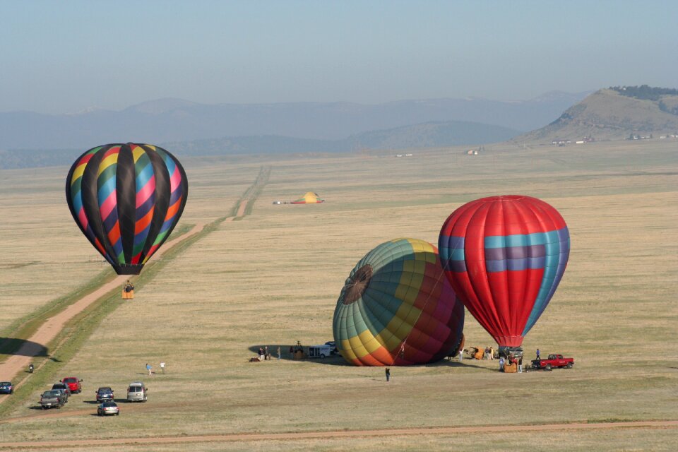Ballooning flying aviation