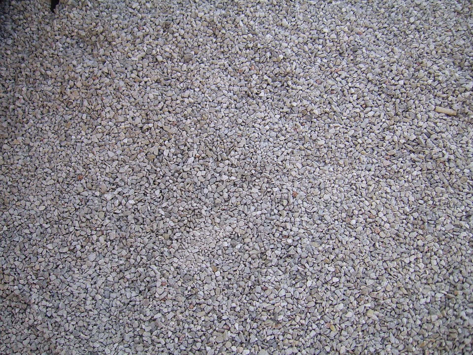 Gravel stones grey