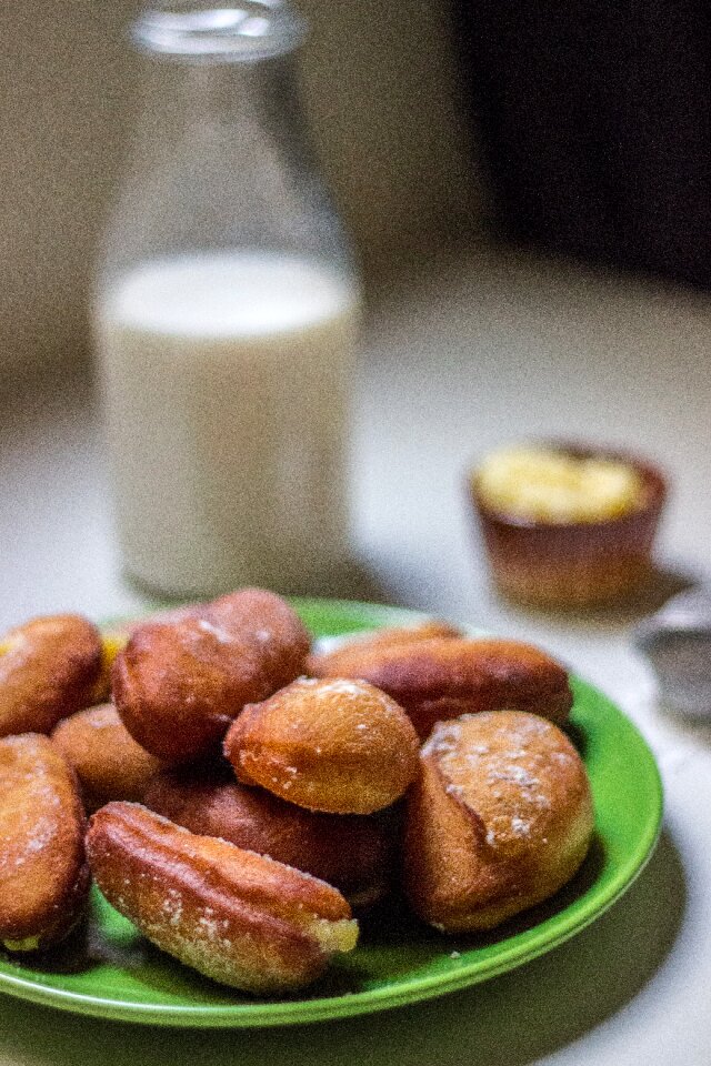 Baked breakfast food