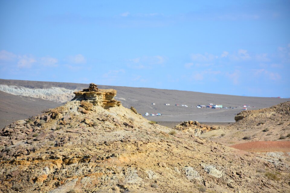 Mountain mongolia countryside