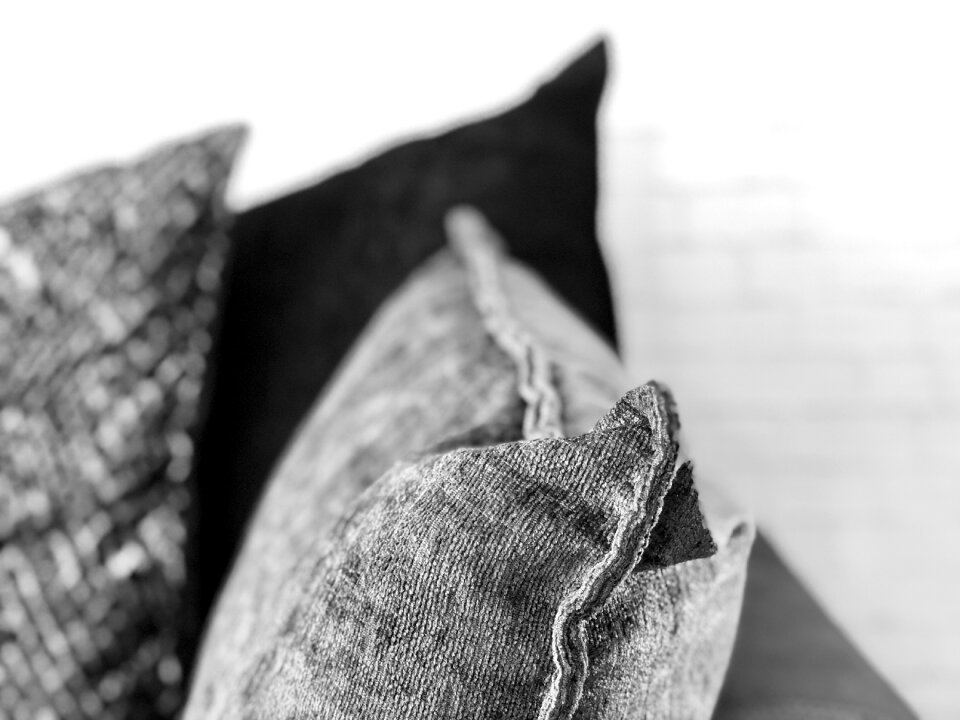Sofa cushions interior decor