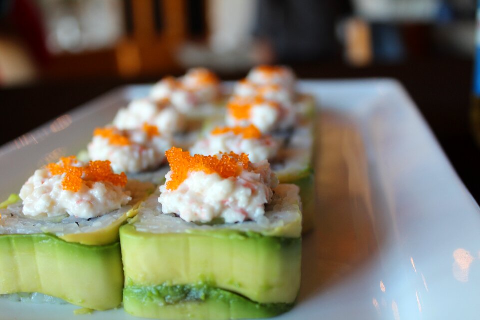 Japanese salmon fish