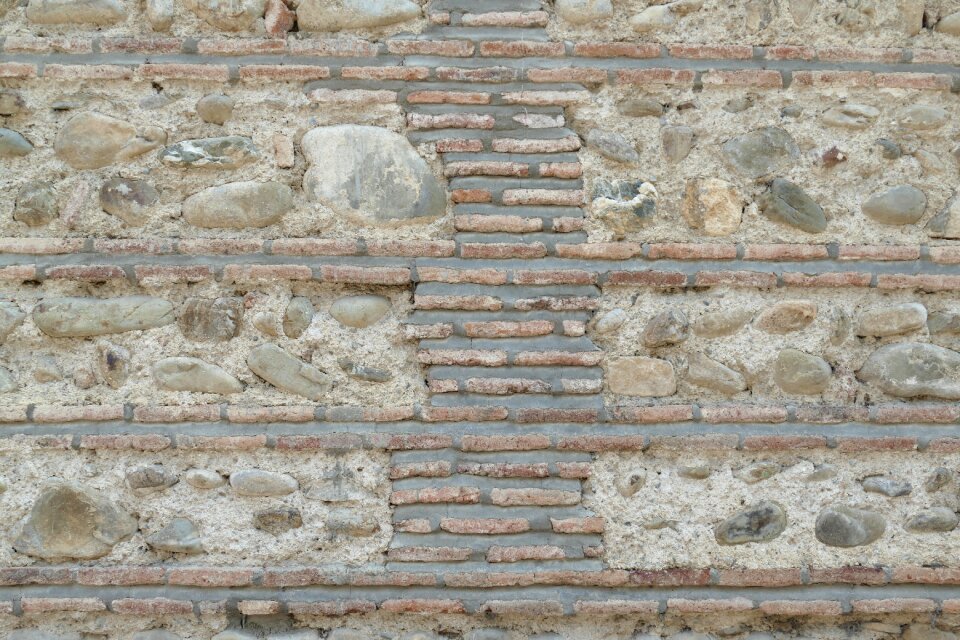 Road pattern stone