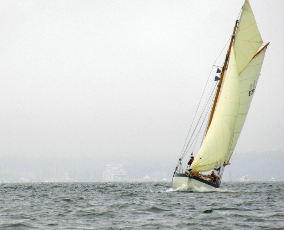 Sail water boat