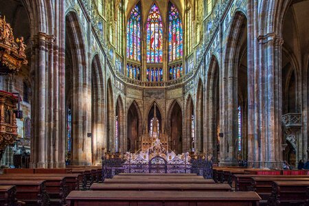 St vitus cathedral czech gothic photo