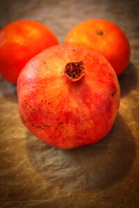 Orange fruit food