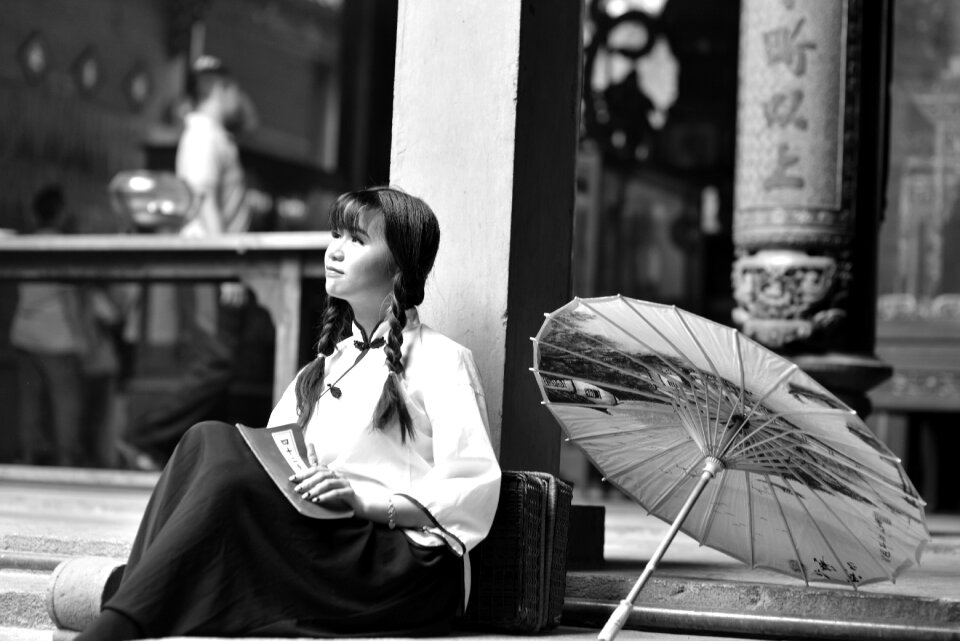 Young female asia