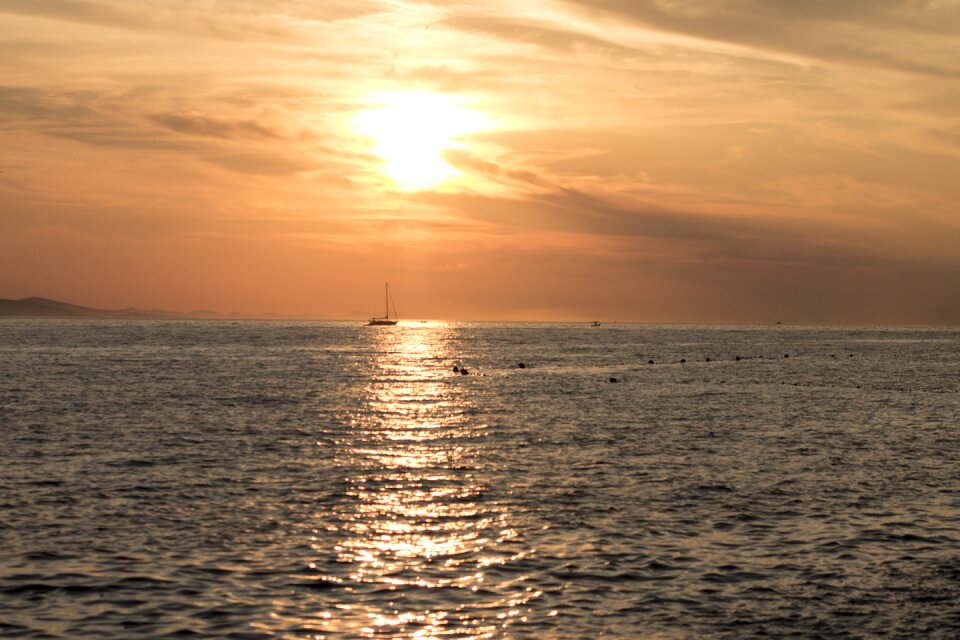 Light orange landscape