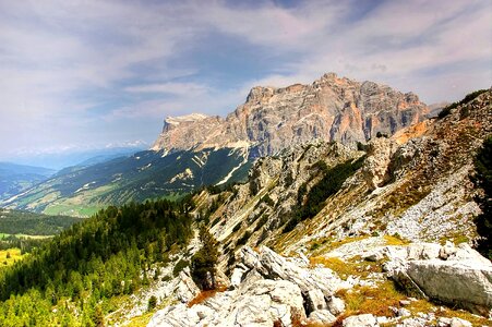 Alpine nature italy