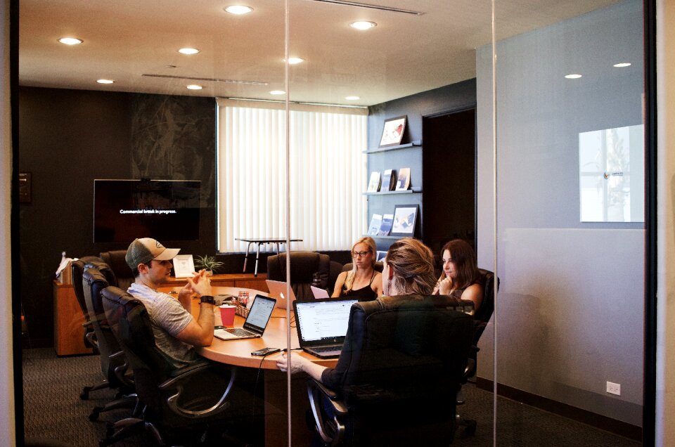 Meeting teamwork business